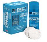 Pet Eyez™ Eye and Ear Wipes w/ HypoChlor + Beef Liver Powder for Dogs and Cats