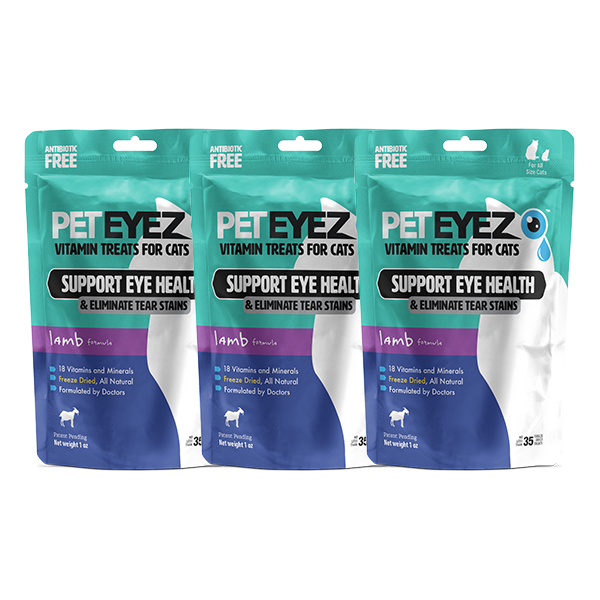 PetEyez™ Vitamin Treats for Cats Lamb