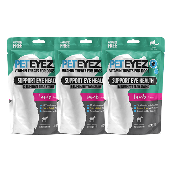 PetEyez™ Vitamin Treats for Dogs Lamb