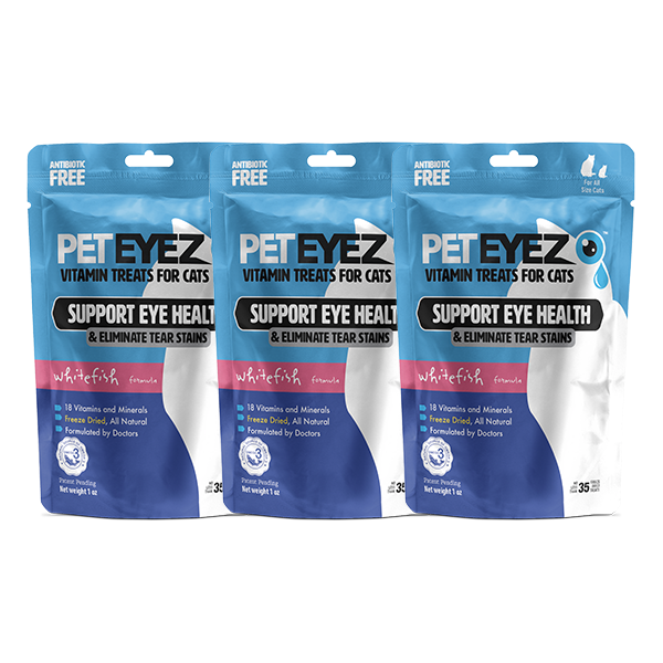 PetEyez™️ Vitamin Treats for Cats WhiteFish