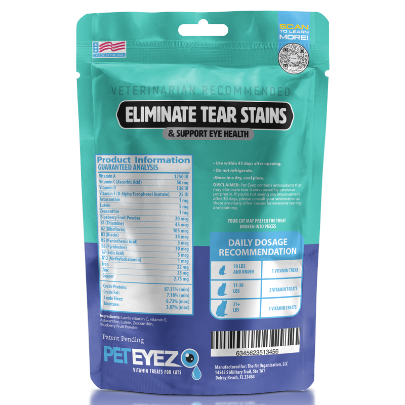 PetEyez™ Vitamin Treats for Cats Lamb