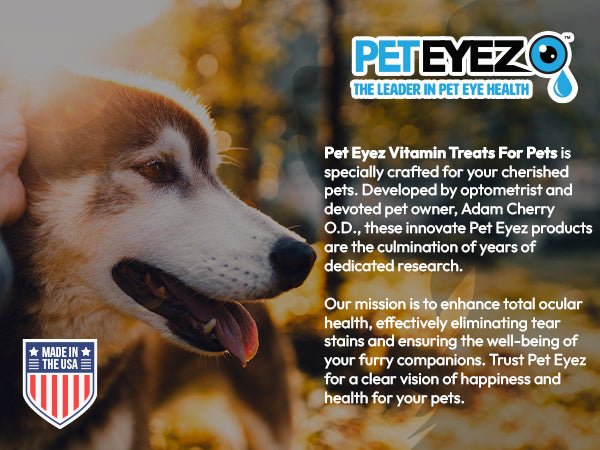 Pet Eyez™ Eye and Ear Wipes w/ HypoChlor + Whitefish Treats for Dogs