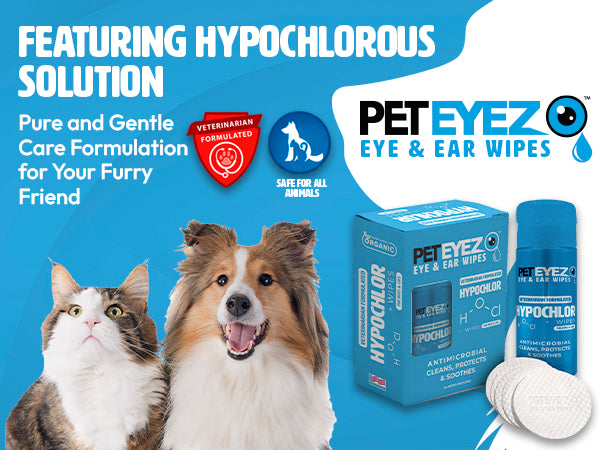 Pet Eyez™ Eye and Ear Wipe w/ HypoChlor