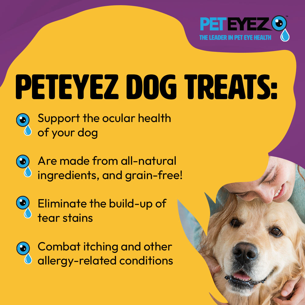 Pet Eyez™ Eye and Ear Wipes w/ HypoChlor + Chicken Powder for Dogs and Cats